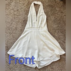 Size large, B.original (Shoe Fly) white romper
